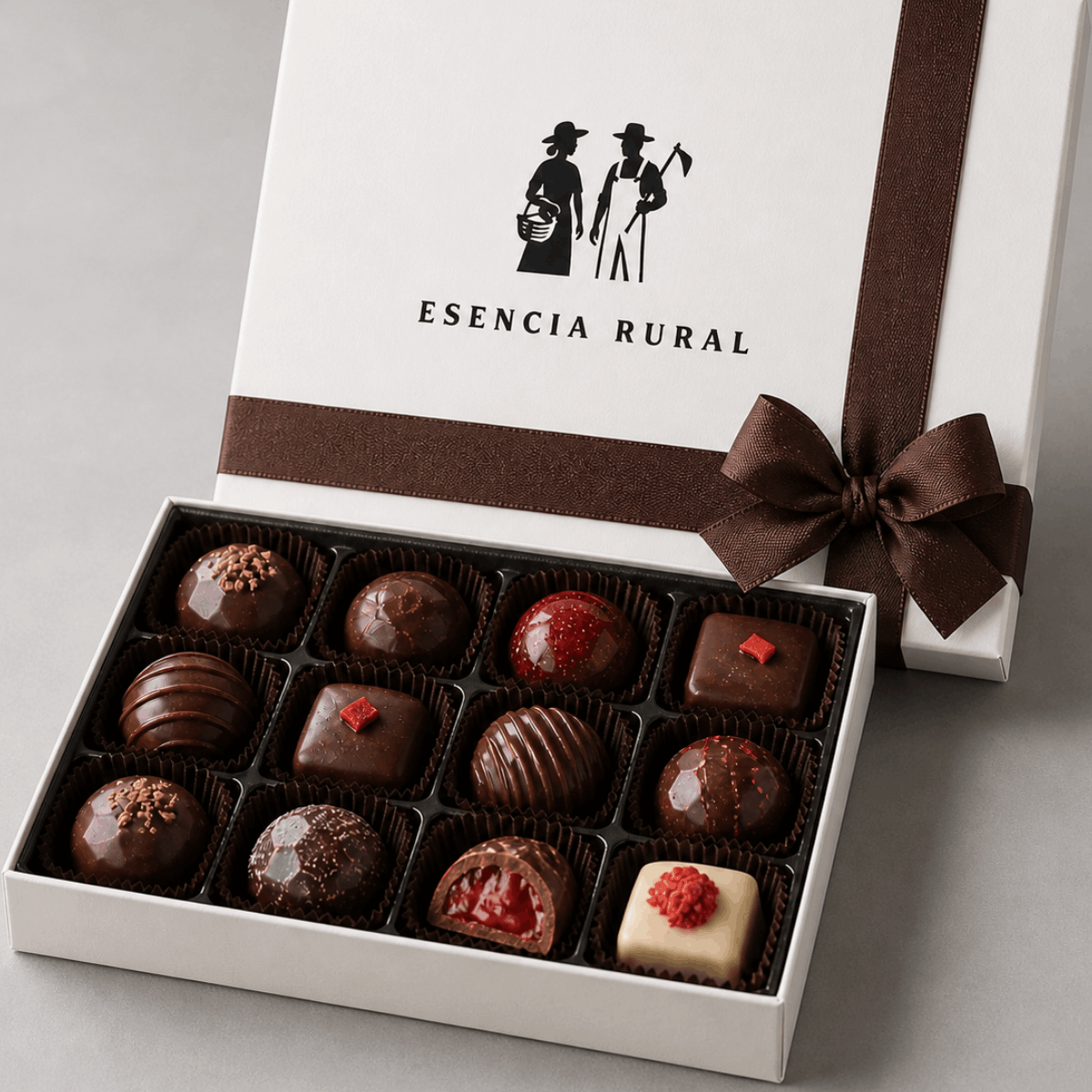 Caja de chocolate gurmet